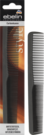 ebelin Профессионал ьный Carbon-гребень для волос, 1 шт