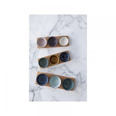 Bitz Bitz Gastro black / dark Kabarett 32x11x6 cm Set 4-tlg. Bitz Gastro черный/темный кабаре 32x11x6 см набор 4 шт.