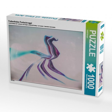 CALVENDO Puzzle CALVENDO Puzzle Farbenfroher Fantasievogel Пазл CALVENDO Puzzle Разноцветная фантазийная птица