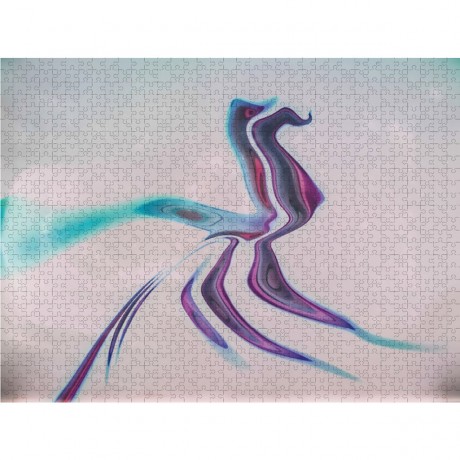 CALVENDO Puzzle CALVENDO Puzzle Farbenfroher Fantasievogel Пазл CALVENDO Puzzle Разноцветная фантазийная птица