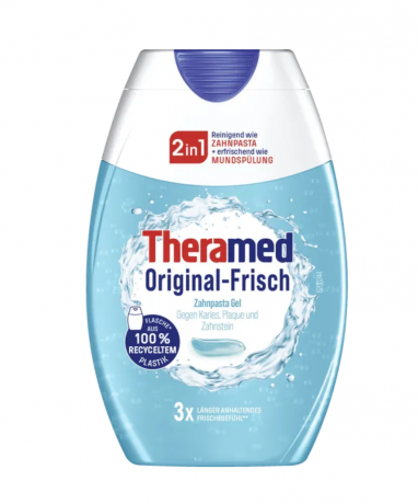 Theramed 2in1 Original-Frisch Zahnpasta Gel, Терамед зубная паста-гель оригинальная 2в1, 75 мл