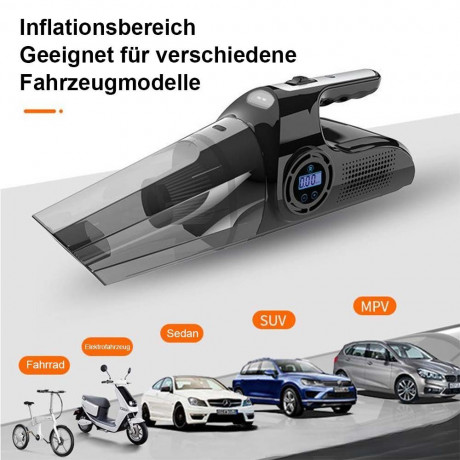 MOUTEN MOUTEN Nass-Trocken-Akkusauger Kabelloser, wiederaufladbarer tragbarer Handstaubsauger mit 9000 PA, Geeignet fur Autos, Wohnungen und Buros  Беспроводной пылесос MOUTEN для влажной и сухой уборки Беспроводной перезаряжаемый портативный ручной пылес