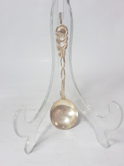 Ложка для сахара винтажная "Розы", 14 x 8,5 см, Германия, 1960-70гг.