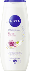 NIVEA Pflegedusche Rose &amp; Almond Oil, 250 ml, Нивеа Крем гель для душа с миндальным маслом, аромат розы, витамины C и E, 250 мл