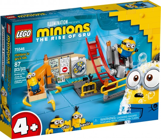 Lego Minions in Grus Labor Миньоны в лаборатории Грю