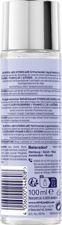 NIVEA MEN HydroCare Erfrischender Liquid Moisturiser, 100 ml, Нивеа Мужской увлажняющий лосьон гиалуроновая кислота, пантенол, витамин E 100 мл