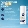 NIVEA MEN Sensitive Schutzende Feuchtigkeitspflege LSF 30, 50 ml, Нивеа Мужской крем для лица защитный, SPF 30, для чувствительной кожи, увлажнение и UV-защита, 50 мл