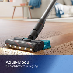 Philips Philips Akku-Hand-und Stielstaubsauger XC7055/01 Aqua 7000 Series, beutellos, mit PrecisionPower Smart-Duse, einfach anbringbarem Aqua-Modul Беспроводной ручной пылесос Philips XC7055/01 Aqua 7000 Series, без мешка, с насадкой PrecisionPower Smar