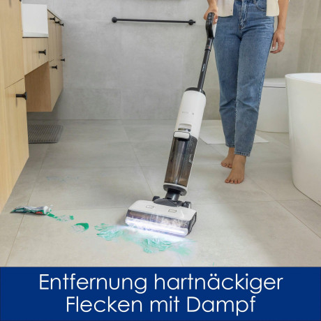 Tineco Tineco Nass-Trocken-Akkusauger Floor One S7 Steam Plus mit Dampfreinigung, 350 W, beutellos  Беспроводной пылесос Tineco для влажной и сухой уборки Floor One S7 Steam Plus с паровой очисткой, 350 Вт, без мешка