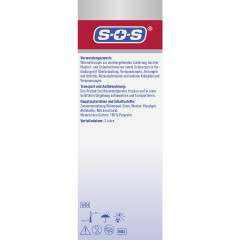 SOS Warme Fleece-Gurtel, 2 Stuck, SOS Согревающий флисовый пояс, многоразовый, с 2 согревающими подушечками, при болях в пояснице, 2 шт.