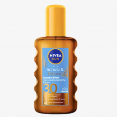 NIVEA SUN Sonnenolspray Schutz &amp; Braune, LSF 30, Солнцезащитный спрей для защиты и загара, SPF 30, 200 мл