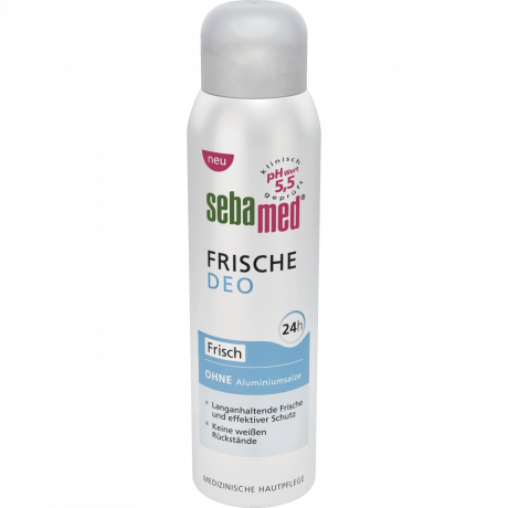 SEBAMED Frische Deo Aerosol frisch Deospray, 150 ml, Себамед Дезодорант-спрей освежающий, 48ч защита, 150 мл