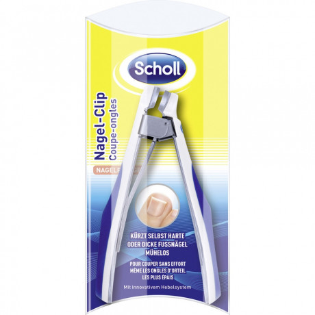 SCHOLL Nagel-Clip gross, 1 St, Шолль Кусачки для ногтей большие, нержавеющая сталь, 1 шт