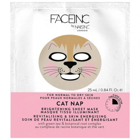 Nails Inc. Face Inc - Cat Nap Maske Masken, 25 мл