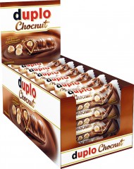 Duplo Шоколадные конфеты Дупло с Вафлями и Ореховым кремом, Упаковка 24 шт. x 26 г