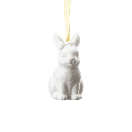 Hutschenreuther Hutschenreuther Osteranhanger Hase sitzend h: 6 cm Пасхальный кулон Hutschenreuther сидящий кролик h: 6 см