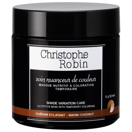 Christophe Robin Hair mask Warm Chestnut 250 ml Маска для волос Теплый каштан 250мл