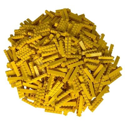 LEGO LEGO 1x6 Steine Gelb - 50 Stuck - Yellow bricks 3009 LEGO 1x6 кирпичи желтые - 50 штук - Желтые кирпичи 3009