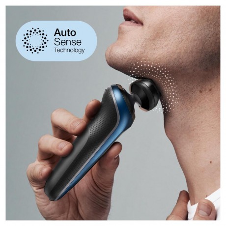 Braun Elektrischer Rasierer fur Manner quot;Series 6 60-B1200squot; in Blau  Электробритва мужская &quot;Series 6 60-B1200s&quot; в синем