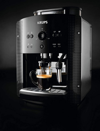 Krups Krups Kaffeevollautomat EA 81R8 Arabica Kaffeevollautomat, Espressomaschine, 1,8 l Wassertank, 1450 W, 2-Tassen-Funktion, Milchsystem mit CappucinoPlus-Duse Полностью автоматическая кофемашина Krups EA 81R8 Arabica, полностью автоматическая кофемаш