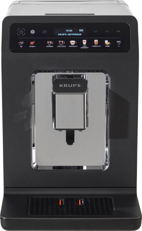 Krups Krups Kaffeevollautomat EA895N Evidence One, inkl. 250 gr ESPRESSO KAFFEE im Wert von UVP € 6,99 Полностью автоматическая кофемашина Krups EA895N Evidence One, включая 250 г КОФЕ ЭСПРЕССО — рекомендуемая розничная ена 6,99 евро.