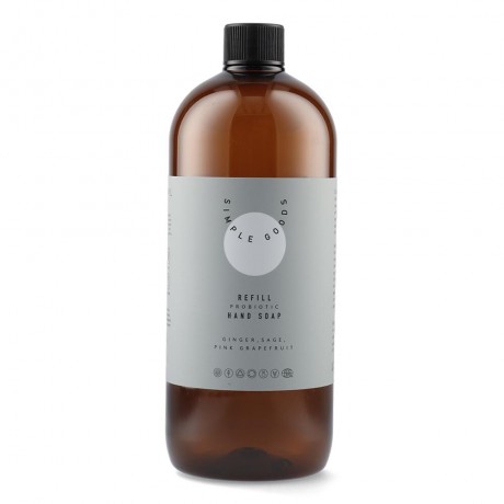Simple Goods Ginger| Sage| Pink Grapefruit Hand Soap Refill 1L имбирь| Скажи | Розовый грейпфрут Запасной блок для мыла для рук 1л