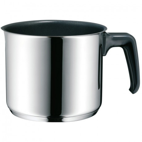 WMF WMF Milchtopf mit Schnaupe 14cm schwarz/ silber Молочник WMF с носиком 14см.