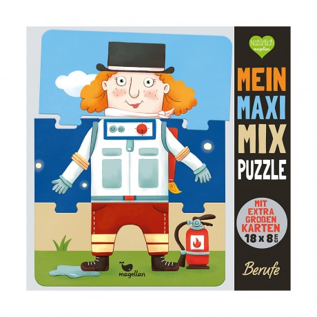 Magellan Verlag Mein Maxi-Mix-Puzzle: Berufe (Kinderpuzzle) My Maxi Mix Puzzle: Профессии (Детская головоломка)