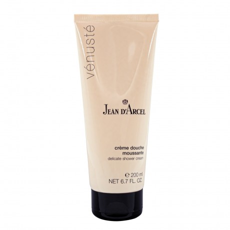 JEAN D'ARCEL creme douche moussante VENUSTE -Duschgel reinigt sanft und grundlich verwohnt die Haut nachhaltig creme douche moussante гель для душа VENUSTE мягко и тщательно очищает балует кожу в течение длительного времени