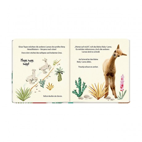 Coppenrath Verlag Meine erste Tierbaby-Geschichte: Kleines Lama История моего первого детеныша животного: Маленькая лама