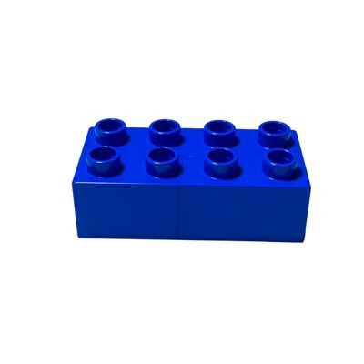 LEGO LEGO Duplo 2x4 Steine Blau - 80 Stuck - Grundbausteine 3011 NEU LEGO Duplo 2x4 кирпичи синие - 80 штук - основные строительные блоки 3011 НОВИНКА