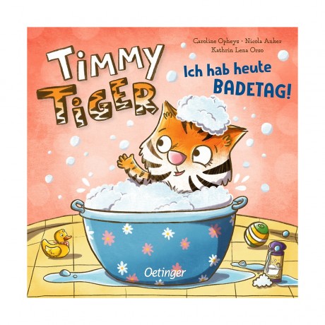 Timmy Tiger. Ich hab heute Badetag! Тимми Тайгер. У меня сегодня банный день!
