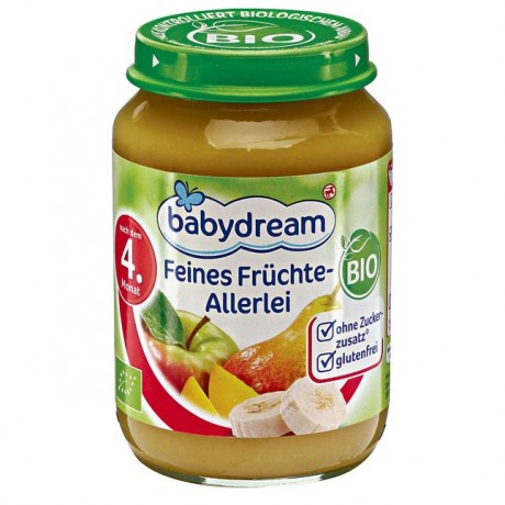 babydream Bio Feines Fruchte-Allerlei 190 г