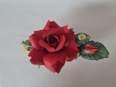 Capodimonte Фарфоровая статуэтка Каподимонте "Алая Роза", Италия, 1950-60гг.