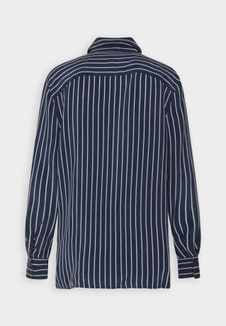 Tommy Hilfiger RGL FLEUR  Button-down blouse rope/carbon navy/white RGL FLEUR Блузка на пуговицах веревка/карбон темно-синий/белый