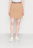 Tommy Hilfiger SKIRT Mini skirt beige ЮБКА Мини-юбка бежевый