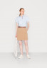 Tommy Hilfiger SKIRT Mini skirt beige ЮБКА Мини-юбка бежевый
