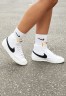 Nike Sportswear BLAZER MID 77 Sneaker high white/black/sail blanc  BLAZER MID 77 Высокие кроссовки женские белый/черный/парусный блан
