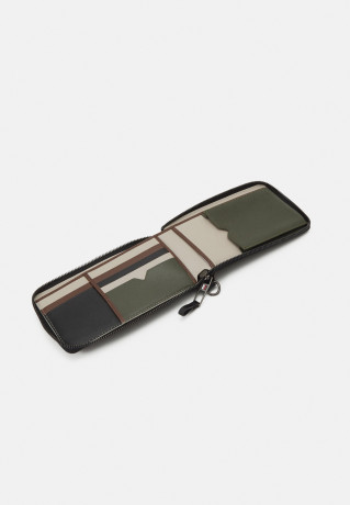 Tommy Hilfiger MODERN HANGING WALLET UNISEX Wallet stone cb СОВРЕМЕННЫЙ ПОДВЕСНОЙ КОШЕЛЕК УНИСЕКС Бумажник камень CB