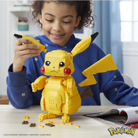 Mattel Mega Construx Pokemon Jumbo Pikachu Mega Construx Покемон Джамбо Пикачу