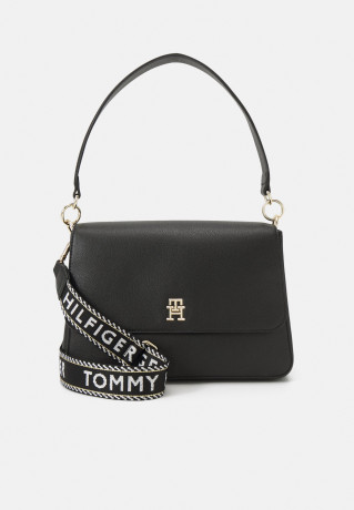 Tommy Hilfiger LIFE SHOULDER BAG Handbag black СУМКА НА ПЛЕЧО LIFE Сумка черный