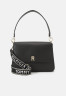 Tommy Hilfiger LIFE SHOULDER BAG Handbag black СУМКА НА ПЛЕЧО LIFE Сумка черный