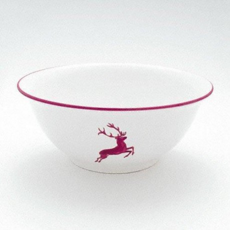 Gmundner Keramik Gmundner Keramik Bordeauxroter Hirsch Salatschussel d: 26 cm / 2,0 L Салатник Gmundner керамический бордо из благородного оленя d: 26 см / 2,0 л
