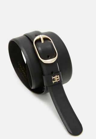 Tommy Hilfiger CASUAL Belt black ПОВСЕДНЕВНЫЙ Ремень черный