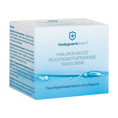 Bodyguardpharm HYALURON BOOST feuchtigkeitsspendende Tagescreme  HYALURON BOOST увлажняющий дневной крем