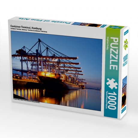 CALVENDO Puzzle CALVENDO Puzzle Container-Terminal Пазл CALVENDO Puzzle Контейнерный терминал