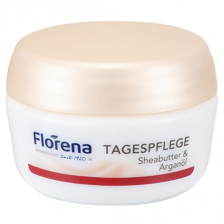 Florena Tagespflege Sheabutter & Arganol  Дневной уход Масло ши и арганол