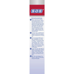 SOS Warme Fleece-Schal, 1 Stuck, SOS Согревающий флисовый шарф, многоразовый, с согревающей подушечкой, при болях в шее и плечах, 1 шт.