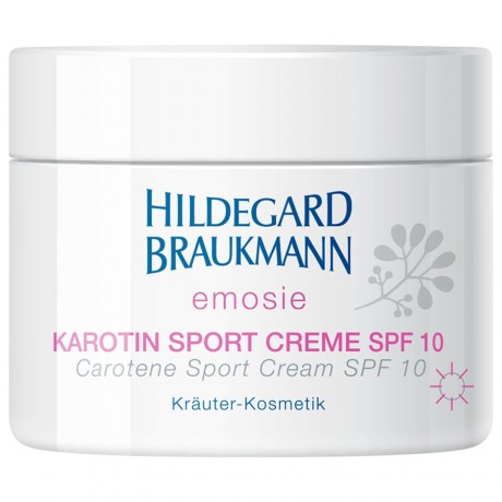 Hildegard Braukmann (Хильдегард Браукманн) Karotin Sport Creme LSF 10 Gesichtscreme  Emosie, 50 мл