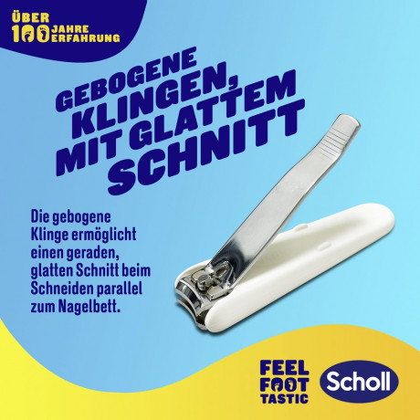 SCHOLL Nagel-Clip klein, 1 St, Шолль Кусачки для ногтей маленькие, нержавеющая сталь, 1 шт